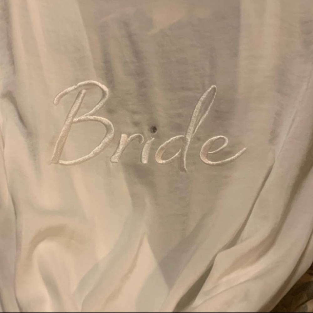 Bride robe